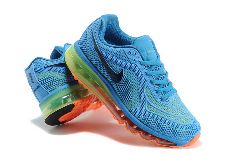 Nike Air max 2014 KPU mens Shoes Black  Blue (3)